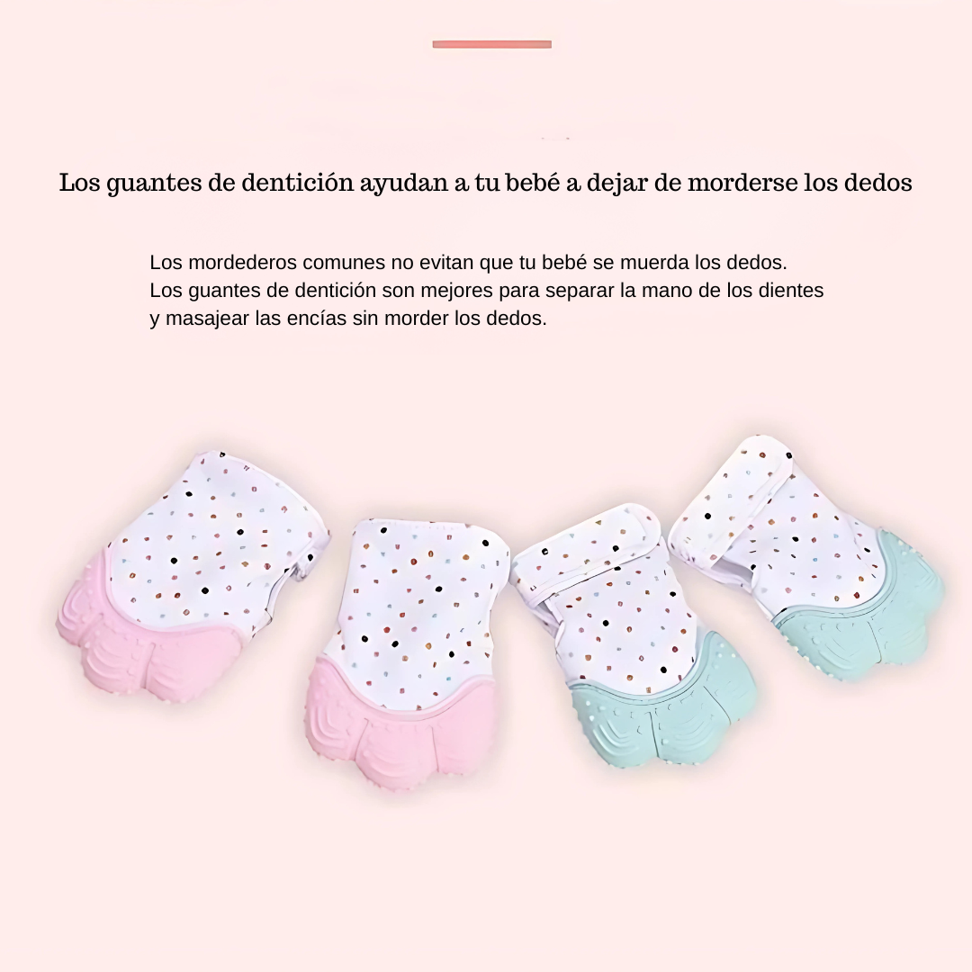 GUANTES MORDELONES (PACK X2) – Alivio seguro para la etapa de dentición