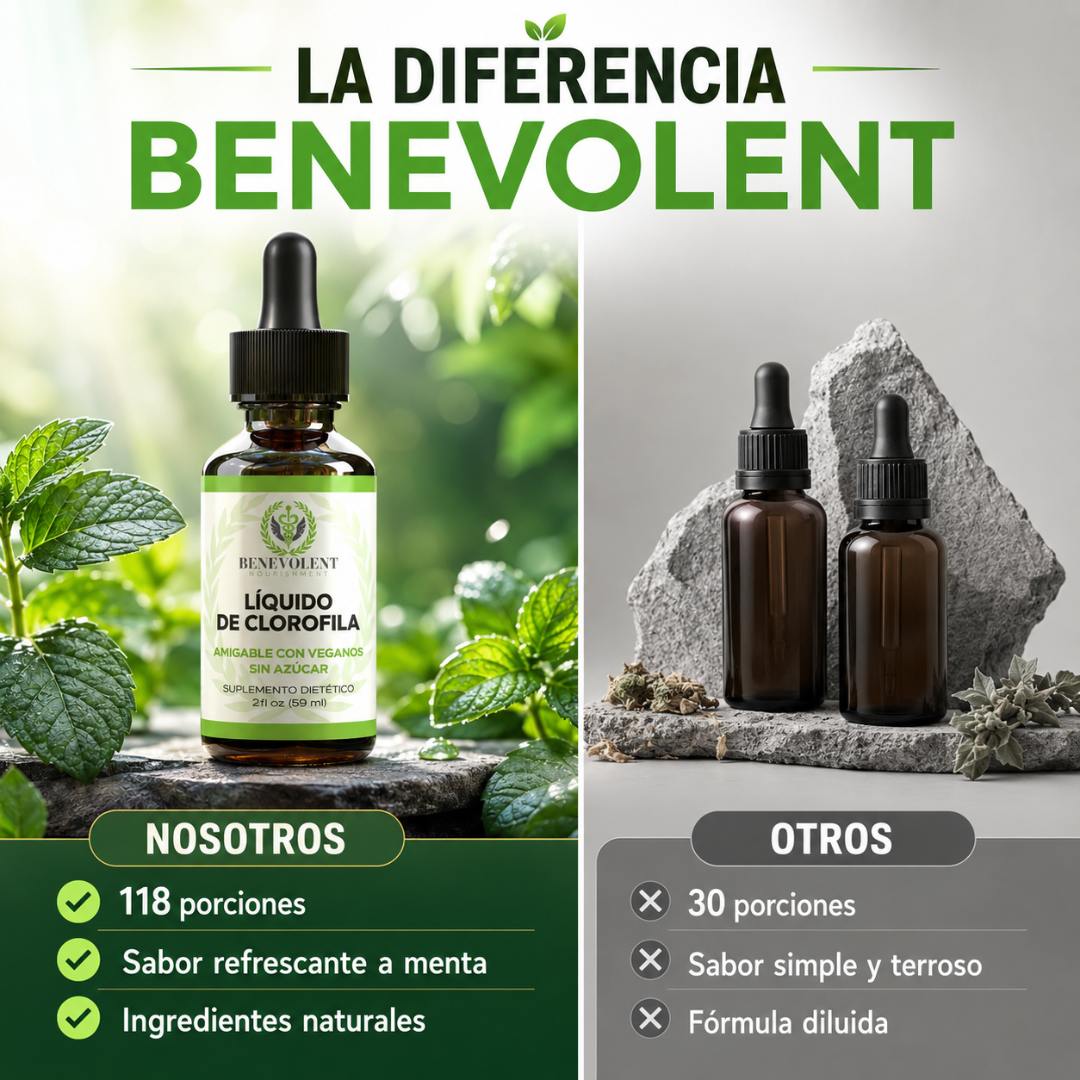 LIQUID CHLOROPHYLL 59ML – Apoyo digestivo para sentirte más ligera cada día