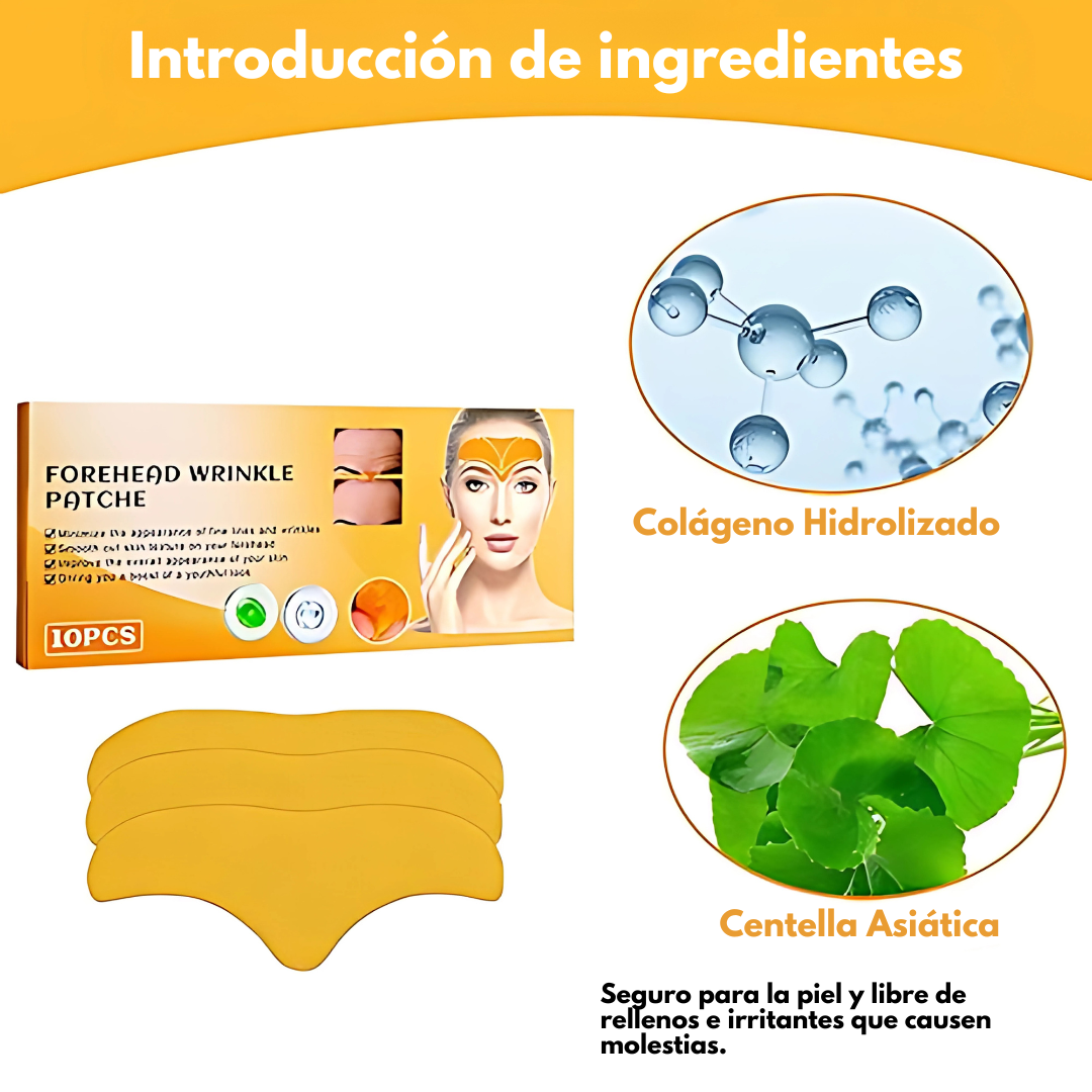 PARCHES PARA LÍNEAS DE EXPRESIÓN (CAJA 10 UNIDADES) – Alisa y rejuvenece tu piel mientras descansas