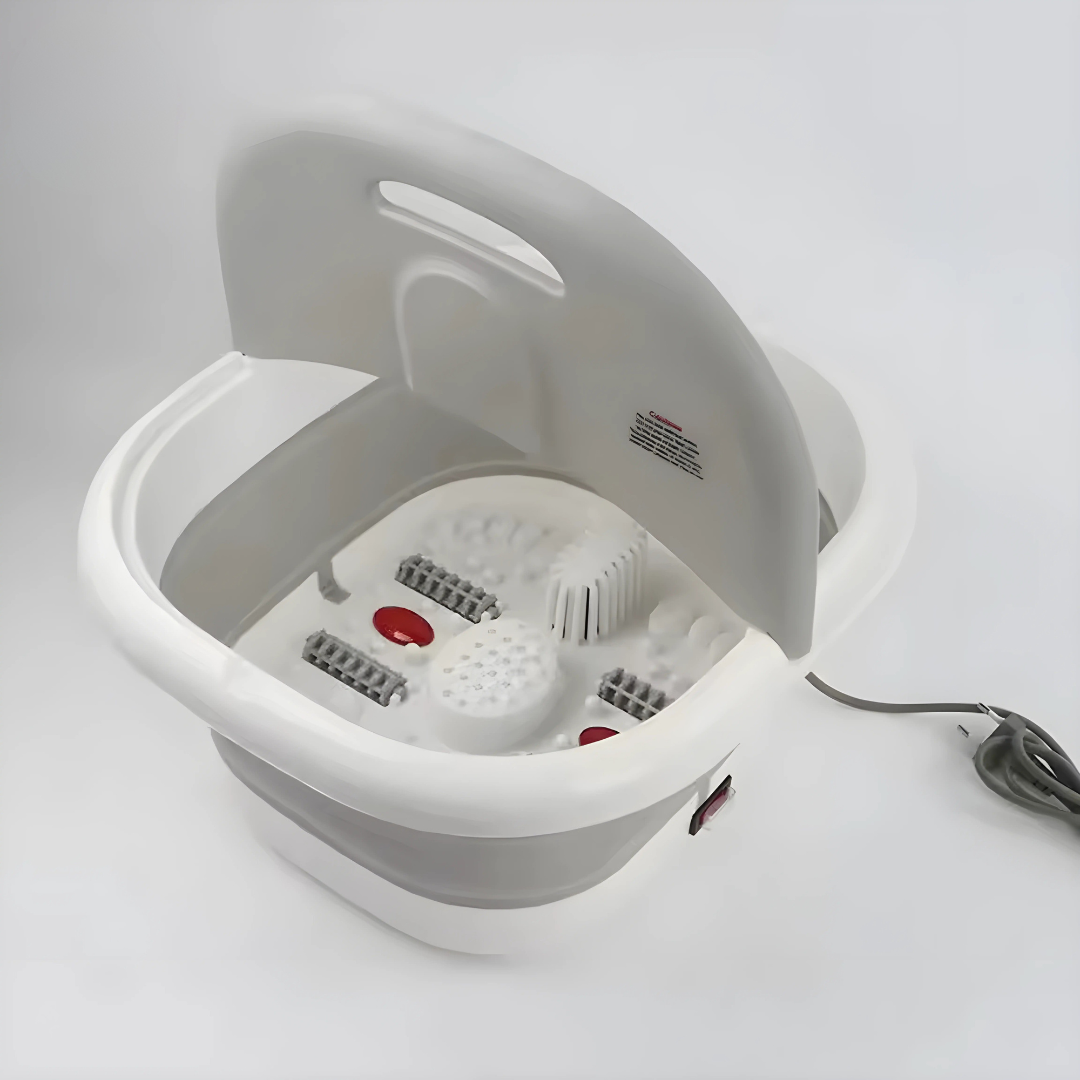 TINA SPA PARA PIES CON MASAJEADOR PLEGABLE – Relajación y cuidado desde casa