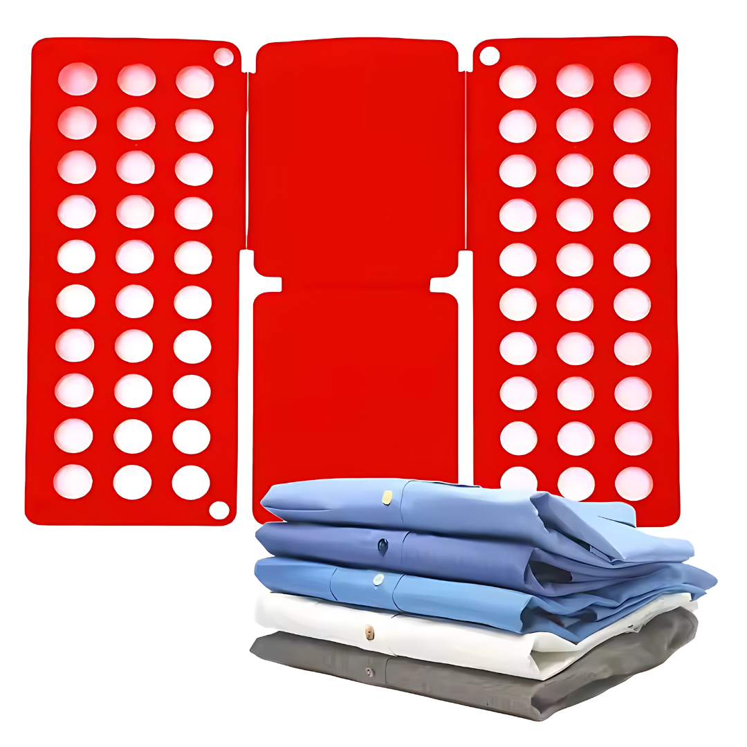 DOBLADOR DE ROPA – Pliega tus prendas en segundos y ahorra espacio