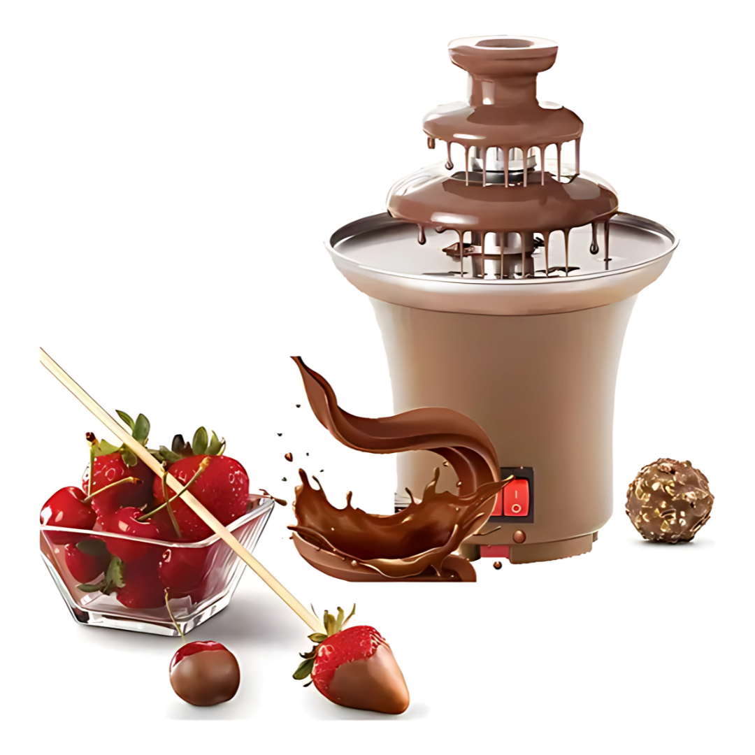 FUENTE DE CHOCOLATE ELÉCTRICA – Diversión y sabor en cada reunión