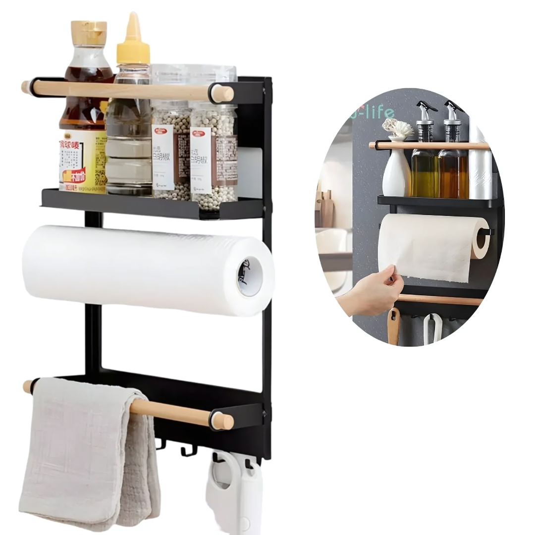 ORGANIZADOR DE COCINA PARA REFRIGERADOR – Más espacio y orden al instante