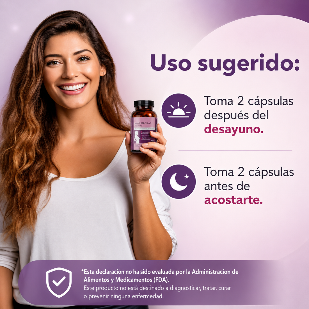 MYO INOSITOL INTIMATE ROSE X 120 CAPS – Equilibrio femenino diario