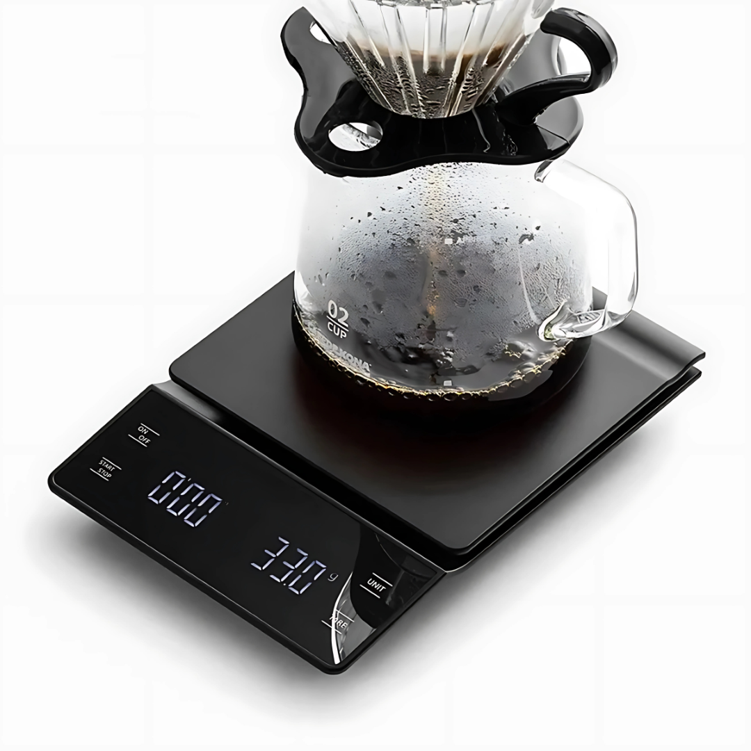 PESA GRAMERA CON TEMPORIZADOR – Precisión para tu cocina y café