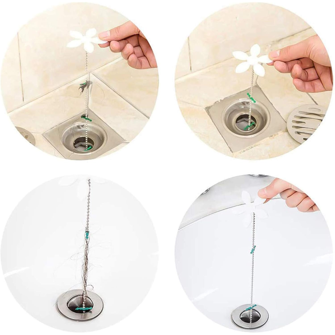 DUO DE BLISTER DE TAPÓN PLÁSTICO ANTI PELOS PARA DUCHA O LAVATRASTOS – Mantén tus desagües limpios y sin obstrucciones