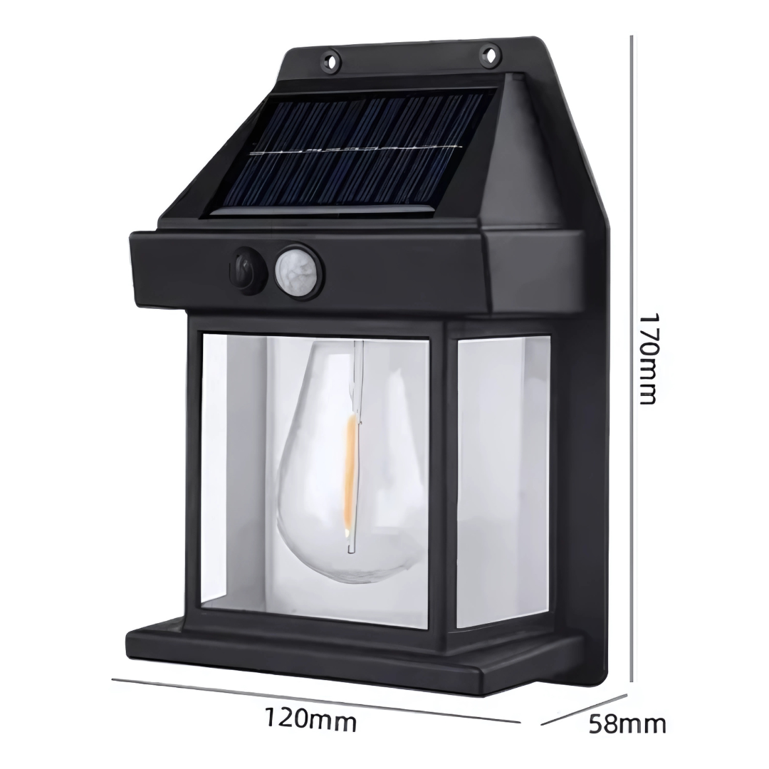 LÁMPARA SOLAR – Iluminación automática sin cables ni consumo eléctrico