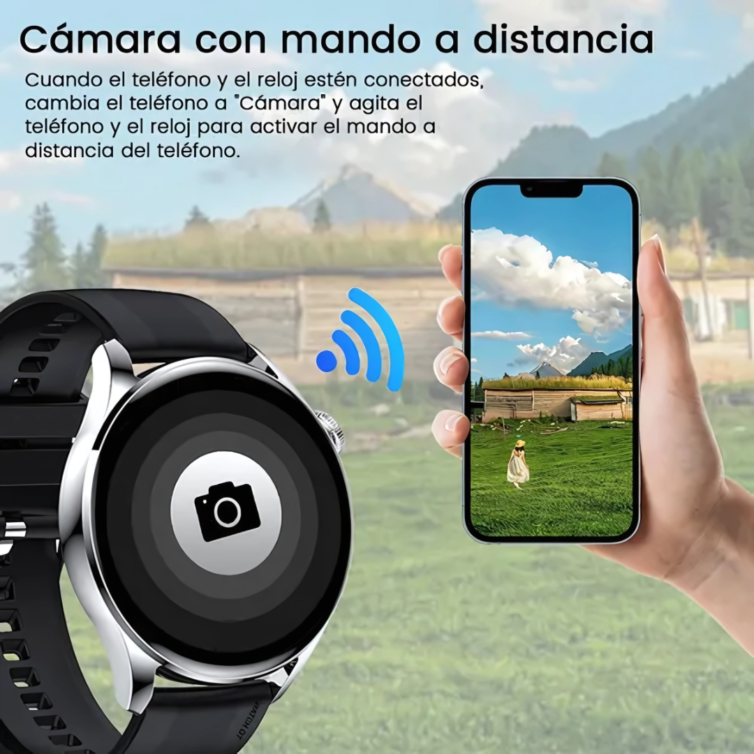 SMART WATCH GT5 – Tecnología, salud y estilo en tu muñeca