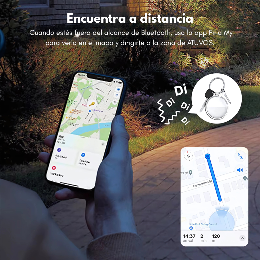 RASTREADOR PORTÁTIL – Encuentra tus pertenencias al instante