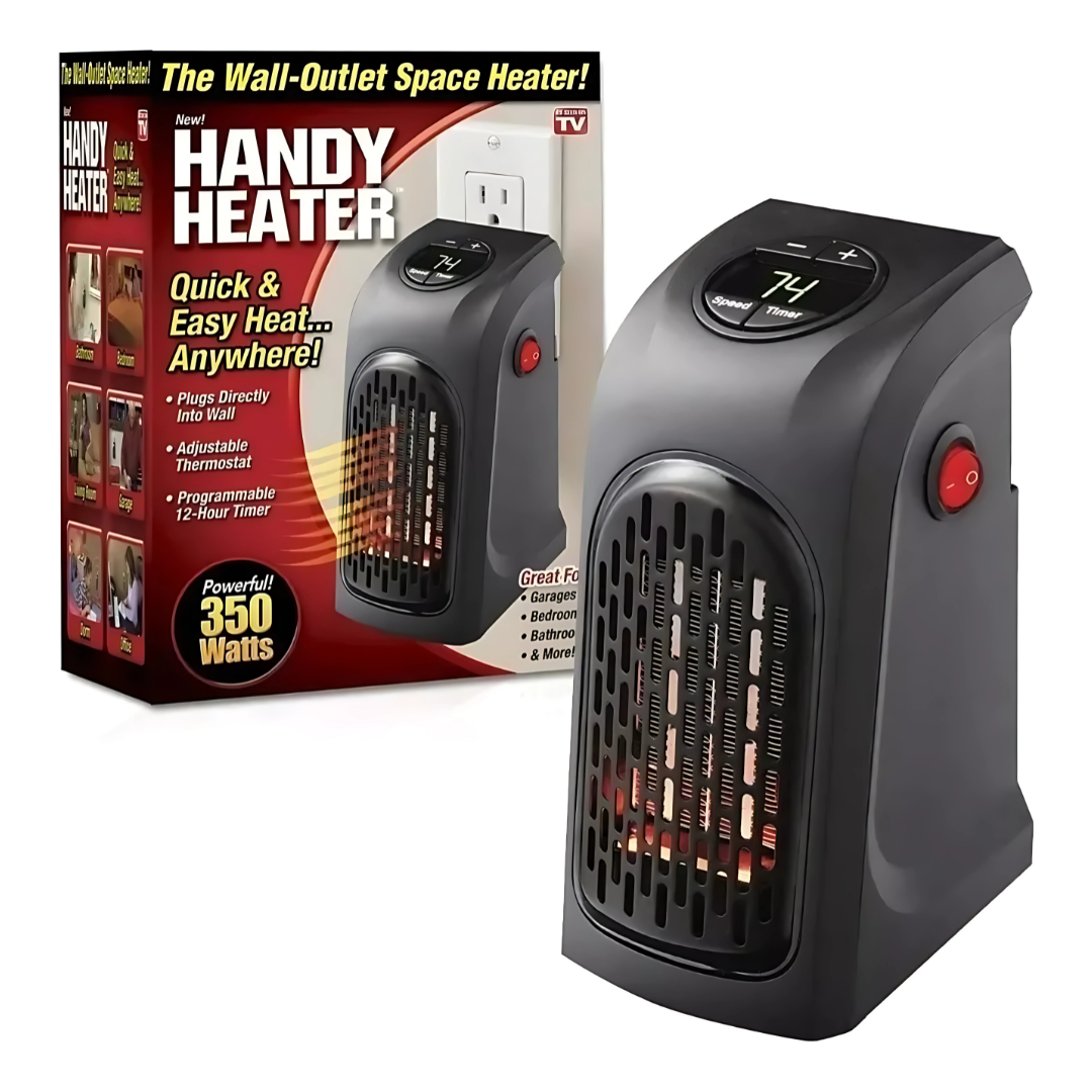 HANDY HEATER CALENTADOR DE AMBIENTE ELÉCTRICO – Calor inmediato y portátil para tu hogar