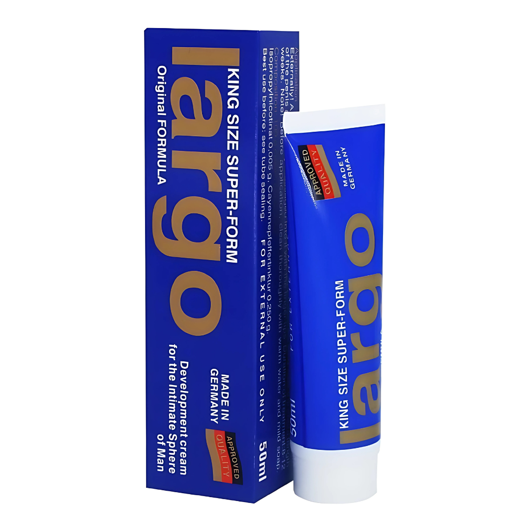 LARGO CREAM – Potencia y confianza masculina