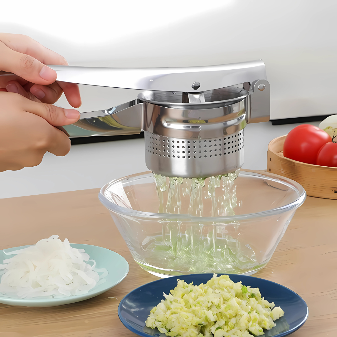 PRENSA MANUAL DE PAPAS – Puré suave y perfecto sin esfuerzo