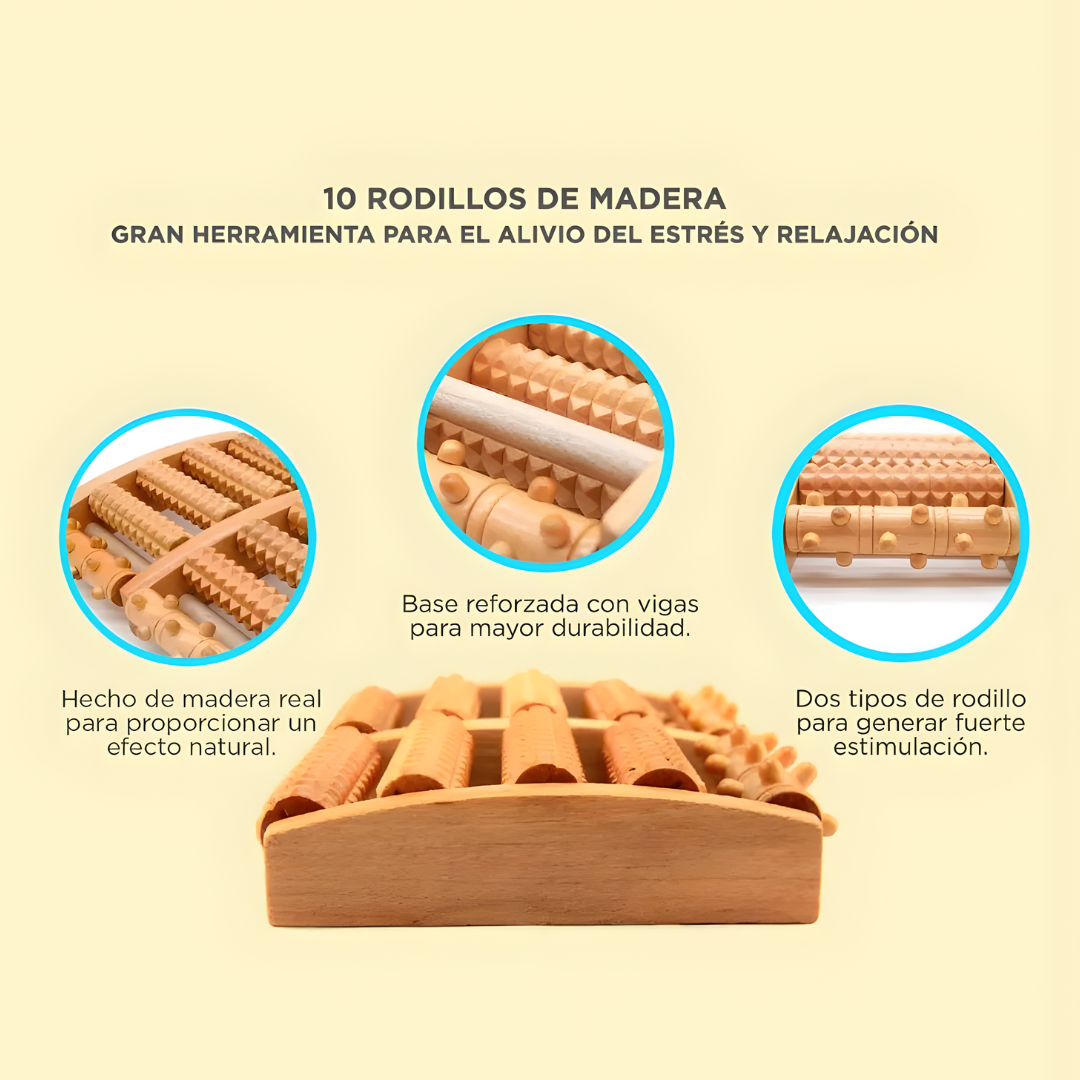 MASAJEADOR JAPONES – Estimulación plantar, relajación natural y bienestar diario