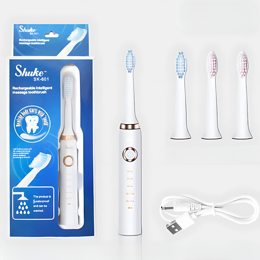 CEPILLO DE DIENTES RECARGABLE – Limpieza profunda con tecnología sónica