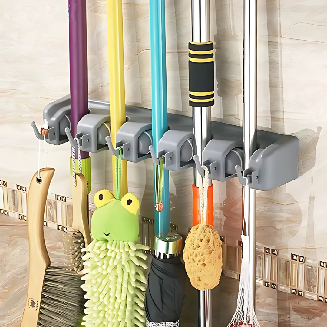 SOPORTE ELEMENTOS DE ASEO – Orden y practicidad para tu baño o cocina