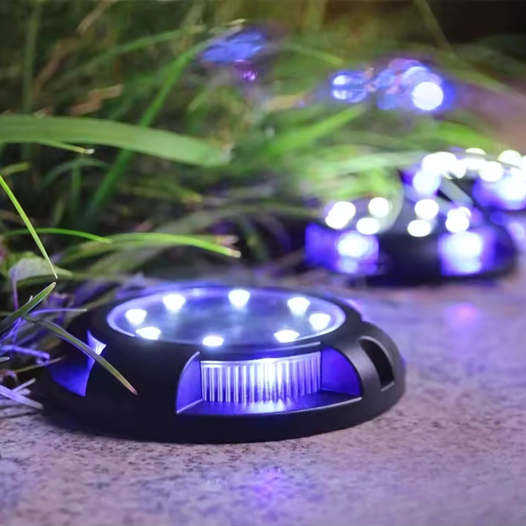 LÁMPARA SOLAR JARDÍN – Ilumina tus espacios exteriores con elegancia y energía solar