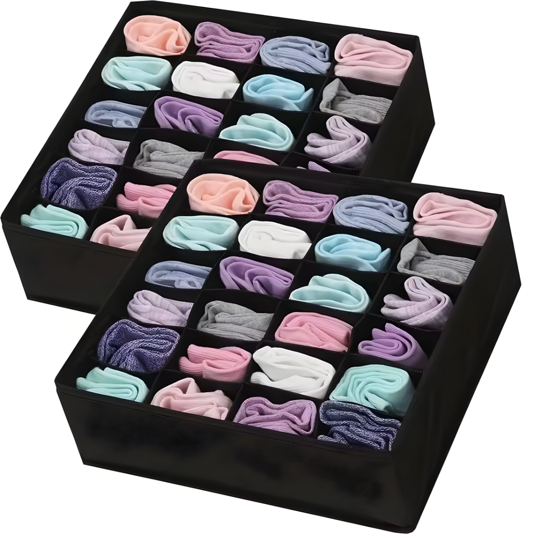 ORGANIZADOR DE ROPA INTERIOR CON ESPACIOS – Orden perfecto, cada prenda en su lugar