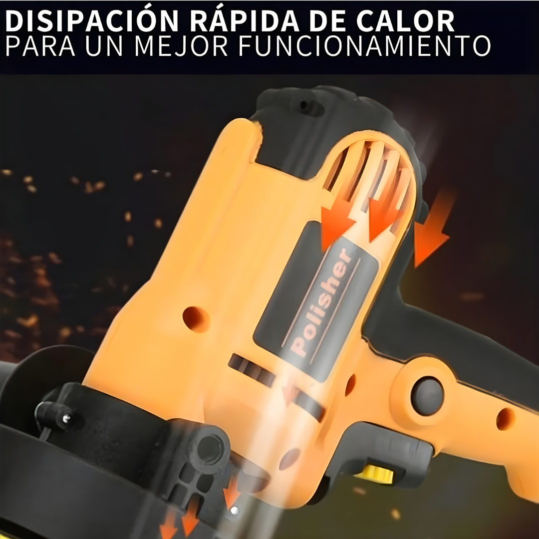 PULIDORA DE BRILLO – Acabado profesional, control total y brillo uniforme en cada superficie