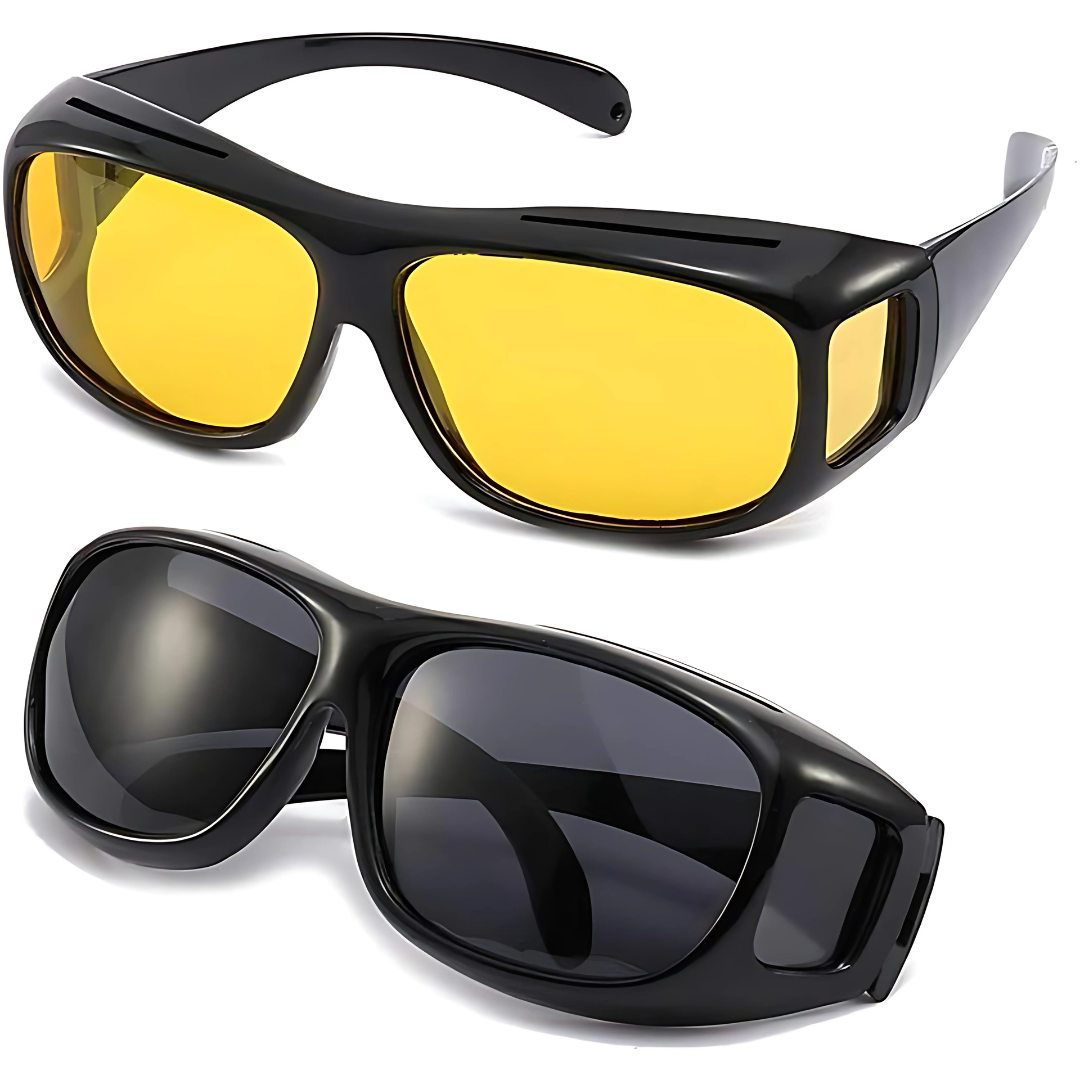 GAFAS HD VISION 2X1 – Visión clara y protección total en todo momento