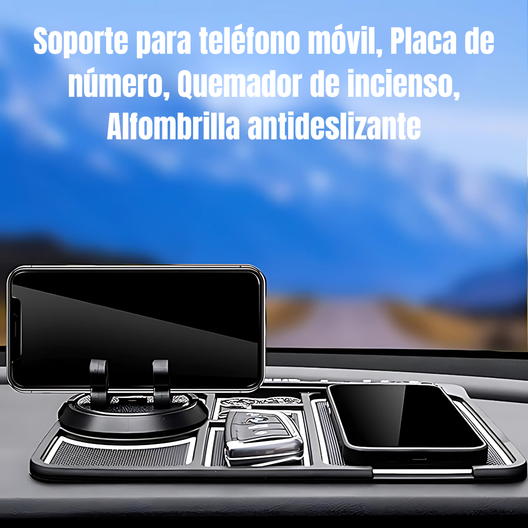 ALMOHADILLA ANTIDESLIZANTE PARA AUTO – Tu celular y objetos siempre seguros en el tablero