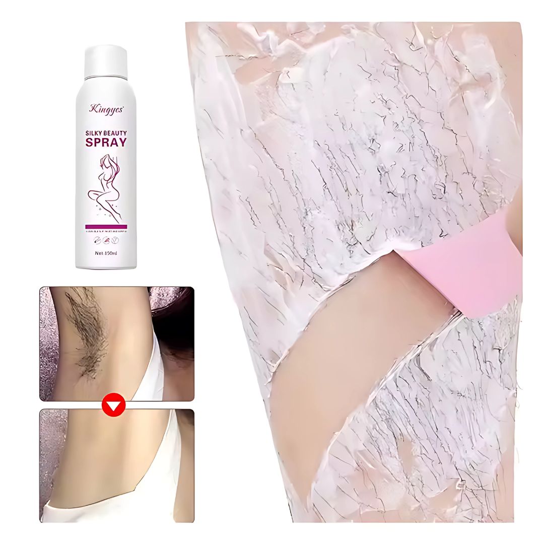 SPRAY DEPILADOR – Piel suave, sin vello y sin dolor en minutos