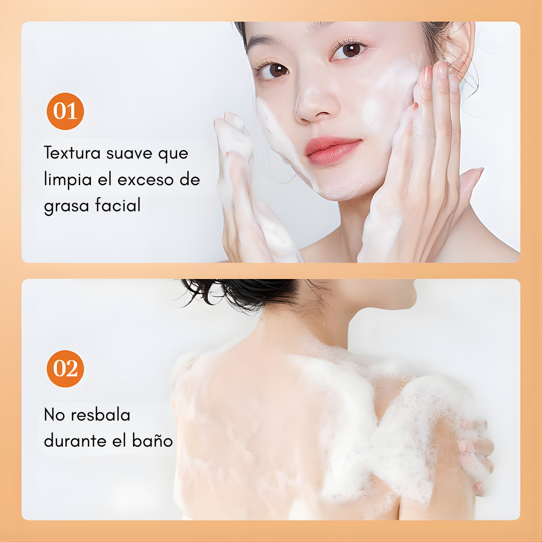 JABÓN DE CÚRCUMA – Limpieza profunda, piel uniforme y libre de imperfecciones