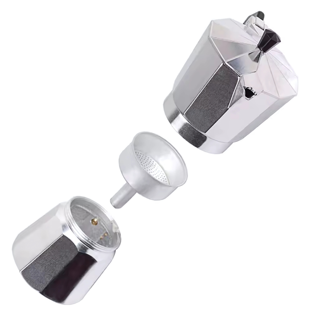 CAFETERA MOKA DE 10OZ – Café intenso al estilo tradicional