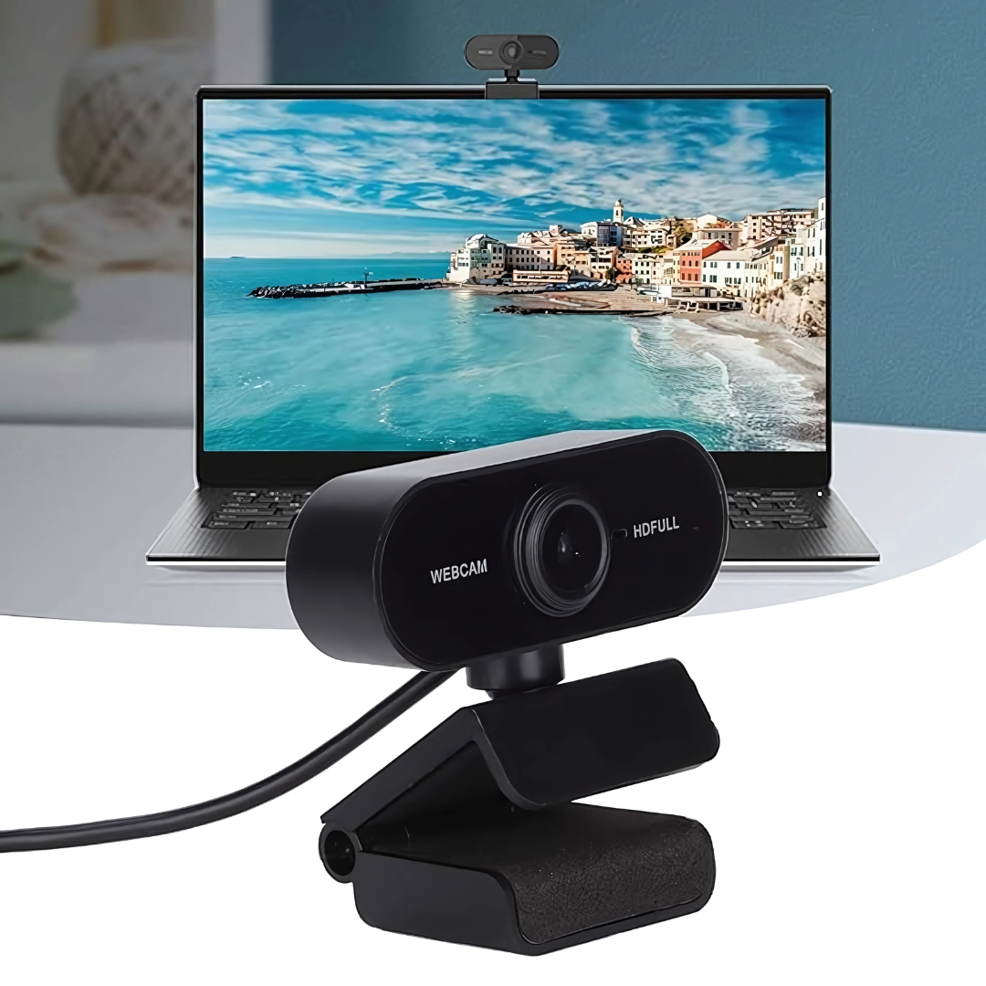 CÁMARA WEB – Imagen clara y sonido nítido para reuniones, clases o streaming