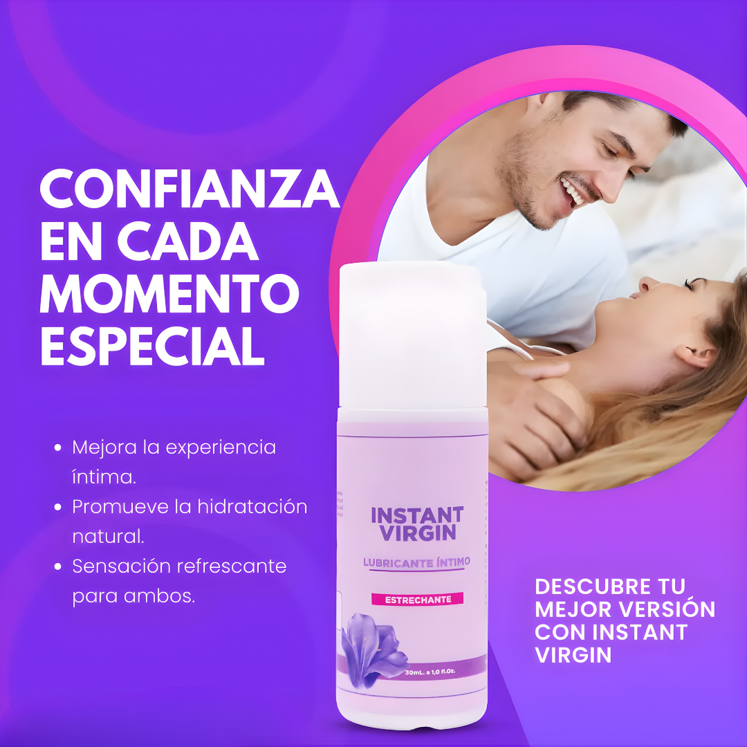 INSTANT VIRGIN – Recupera tu confianza y disfruta de una experiencia íntima más intensa