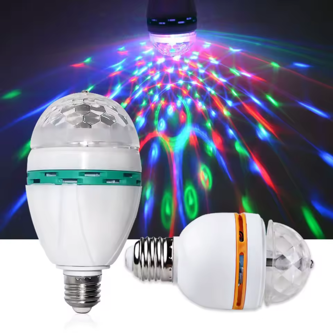 FOCO LED DISCO – Transforma tu espacio en una fiesta con luces vibrantes