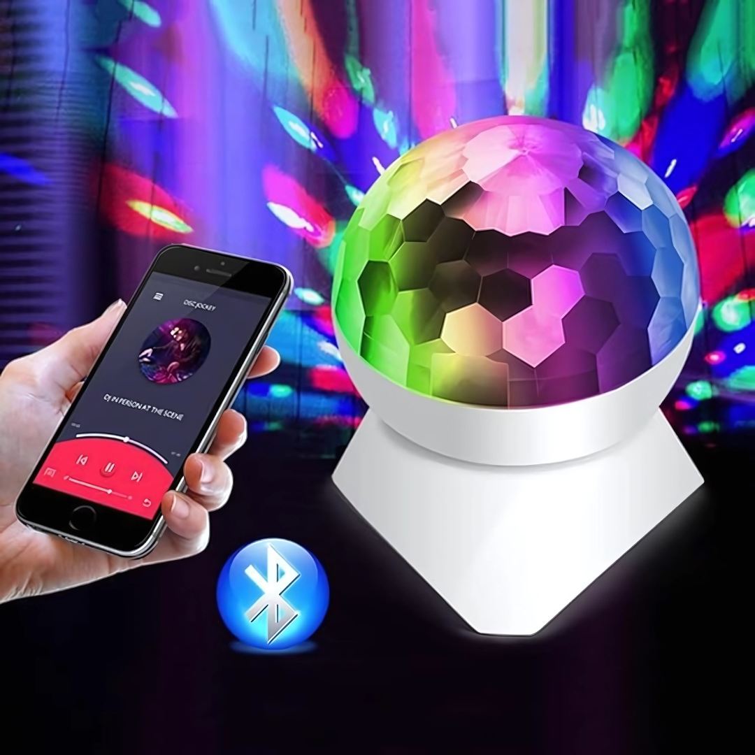 PROYECTOR PARLANTE – Luces, música y ambiente en un solo dispositivo