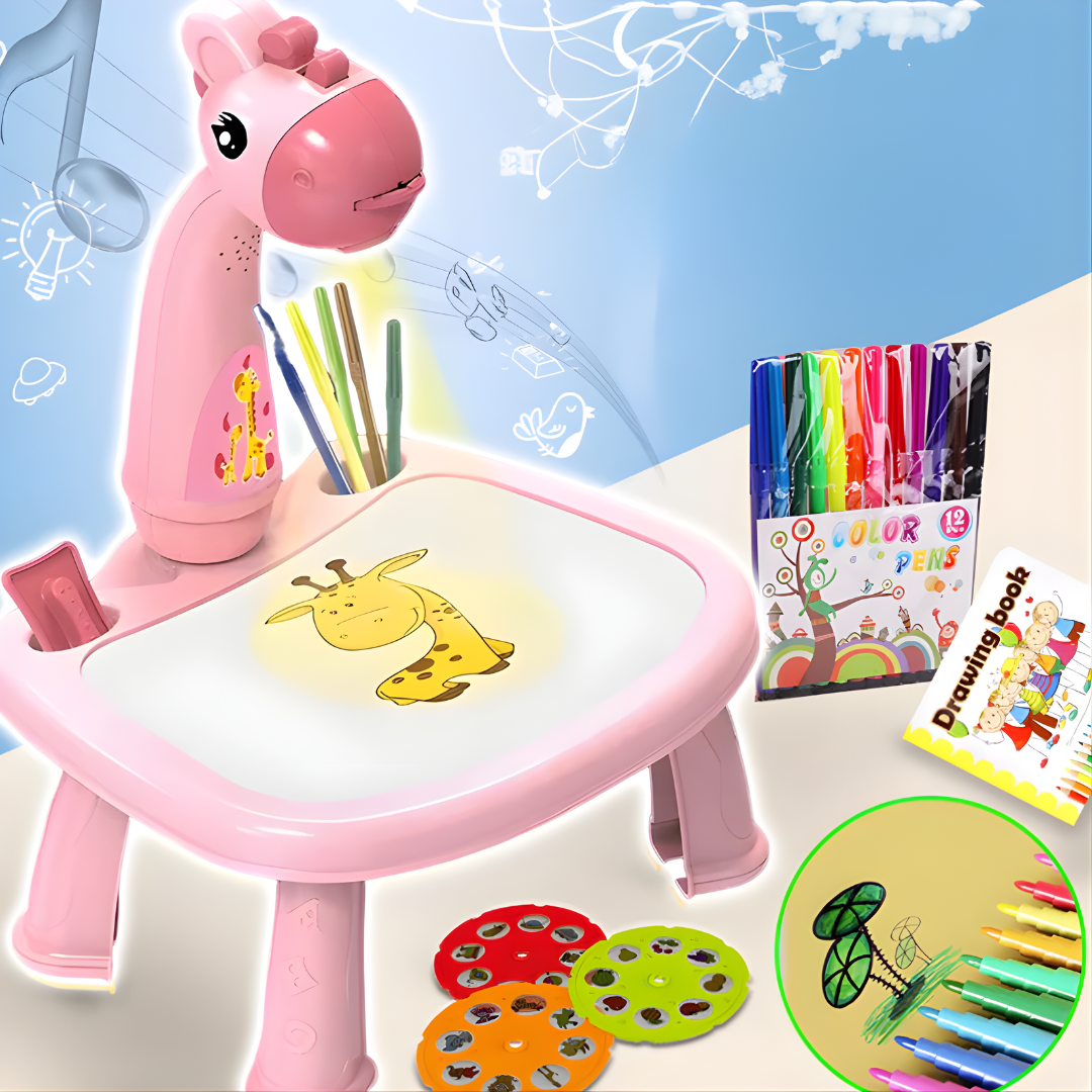 PROYECTOR PARA NIÑOS – Dibujo fácil, creatividad guiada y aprendizaje divertido en cada trazo