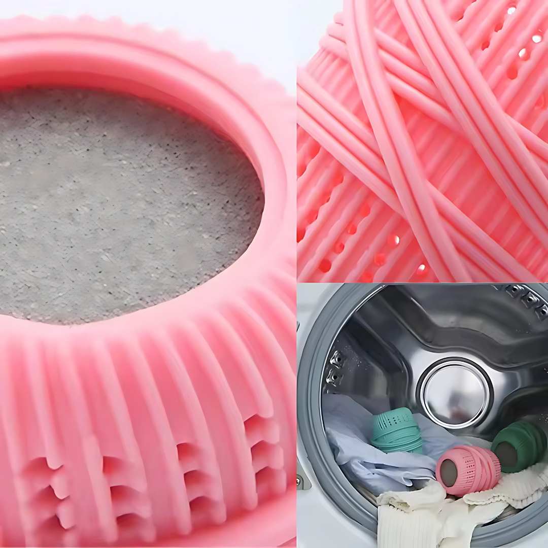 PELOTAS DESENREDANTES PARA LAVADORA (PACK*2) – Ropa más limpia, sin nudos ni pelusas