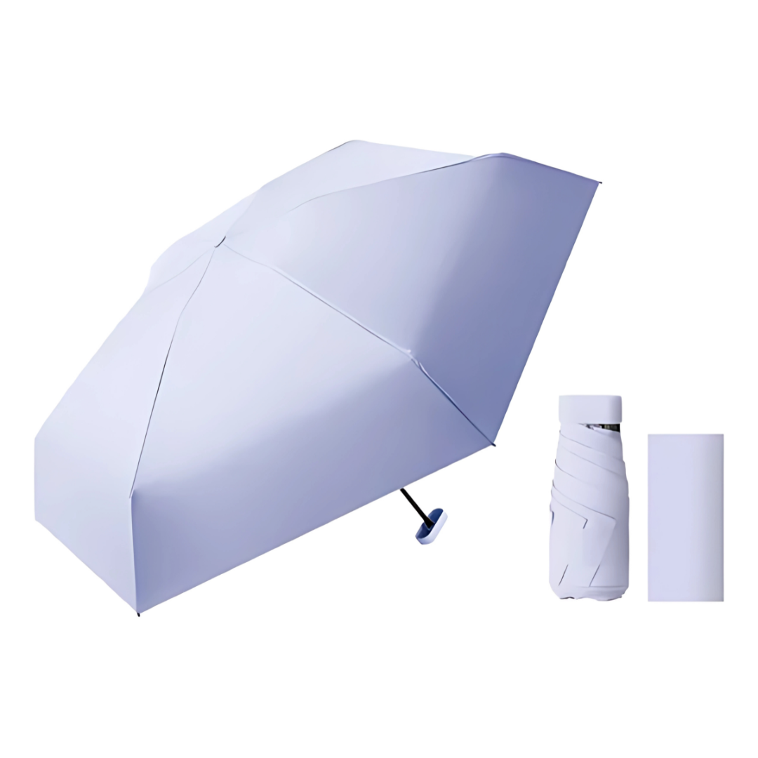 MINI SOMBRILLA – Protección solar y contra lluvia en tamaño de bolsillo
