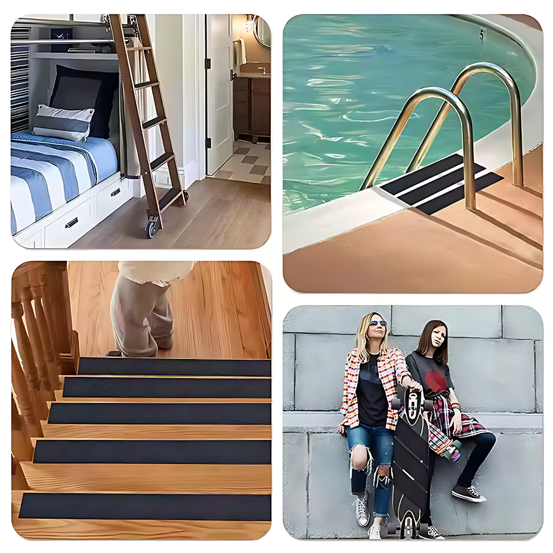 ROLLO DE CINTA ANTI DESLIZANTE (PACK*2) – Seguridad firme en cada paso