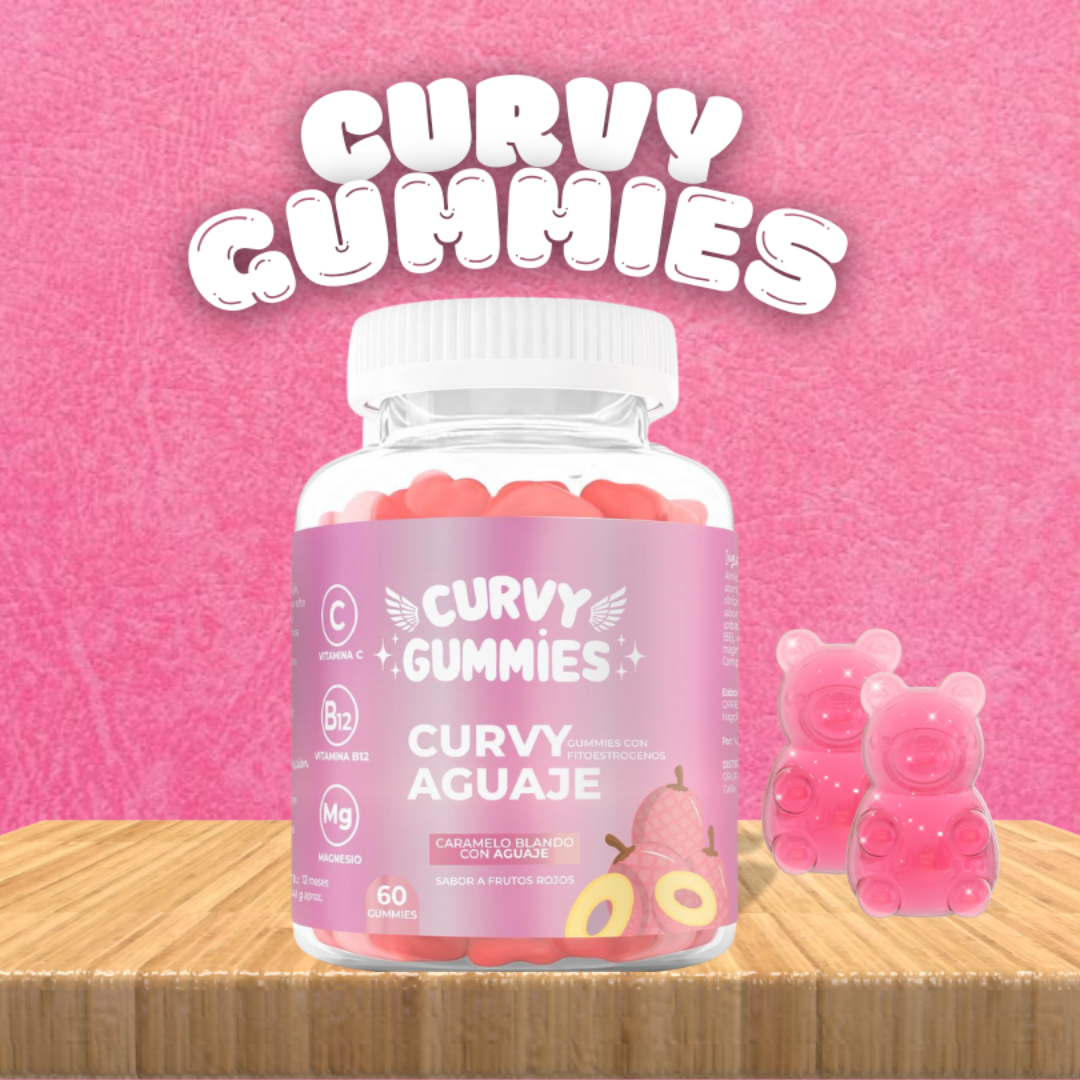 CURVY GUMMIES 60 Und. – Soporte natural para tu figura y bienestar