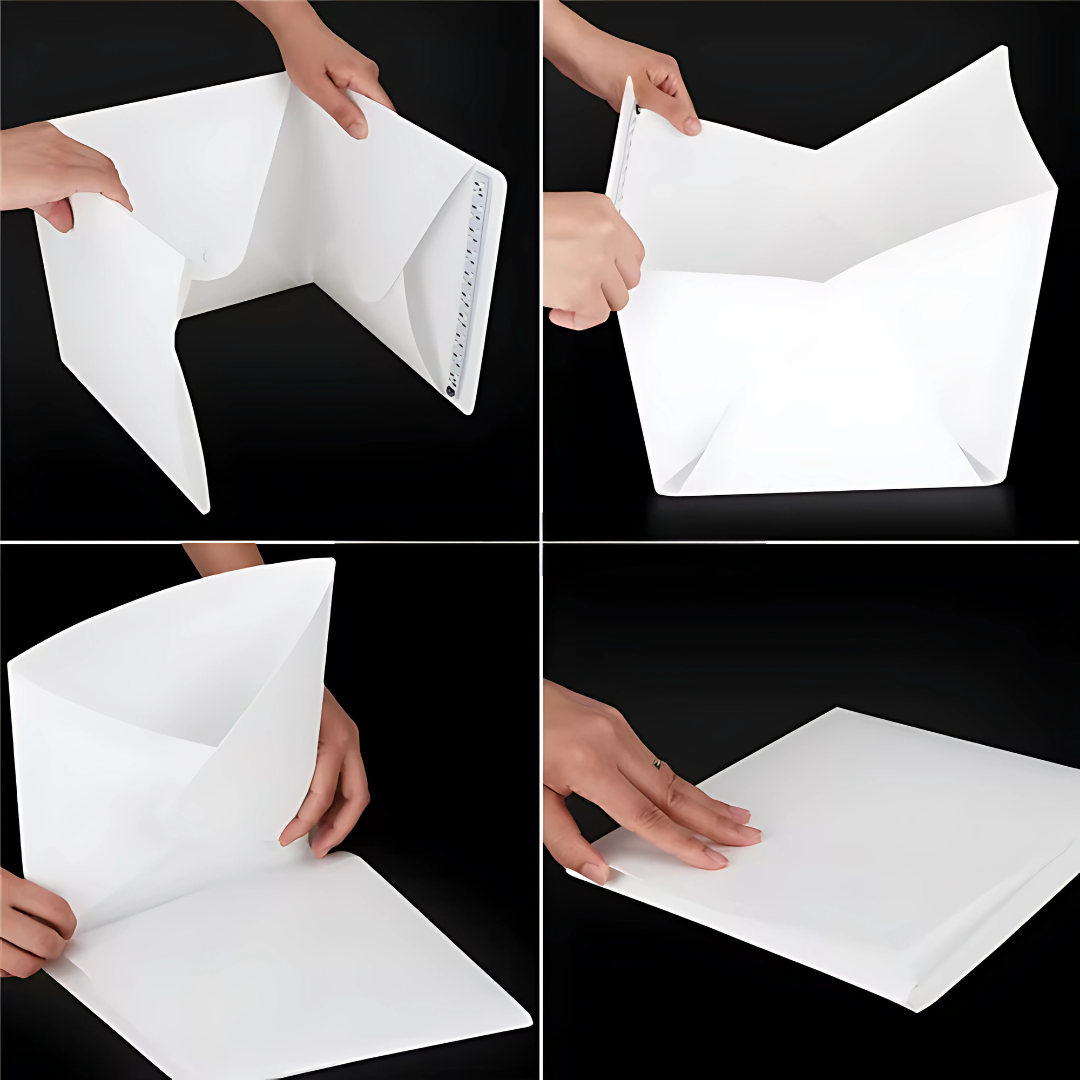 MINI ESTUDIO FOTOGRÁFICO PLEGABLE – Fotos profesionales en casa