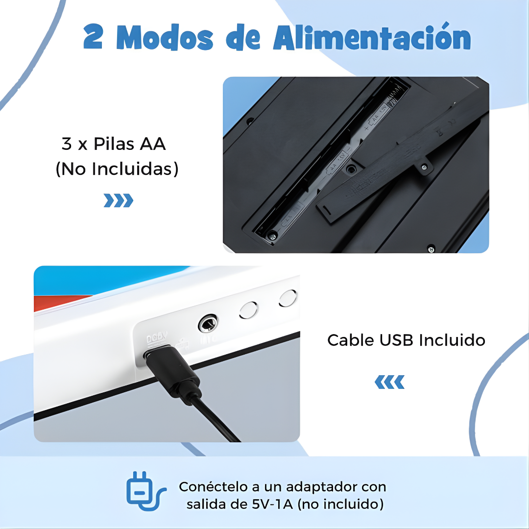 PIANO ELECTRÓNICO Q-937 – Aprende, crea y disfruta la música desde cualquier lugar