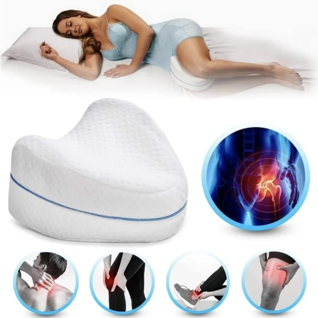 DreamKnee Support – Soporte ergonómico para un descanso óptimo.