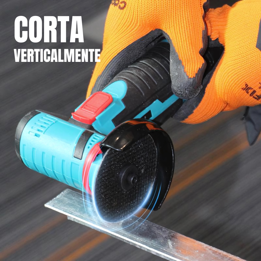 ESMERIL INALÁMBRICO – Corta, pule y desbarba metal, madera y más desde cualquier rincón de tu casa — sin cables ni complicaciones
