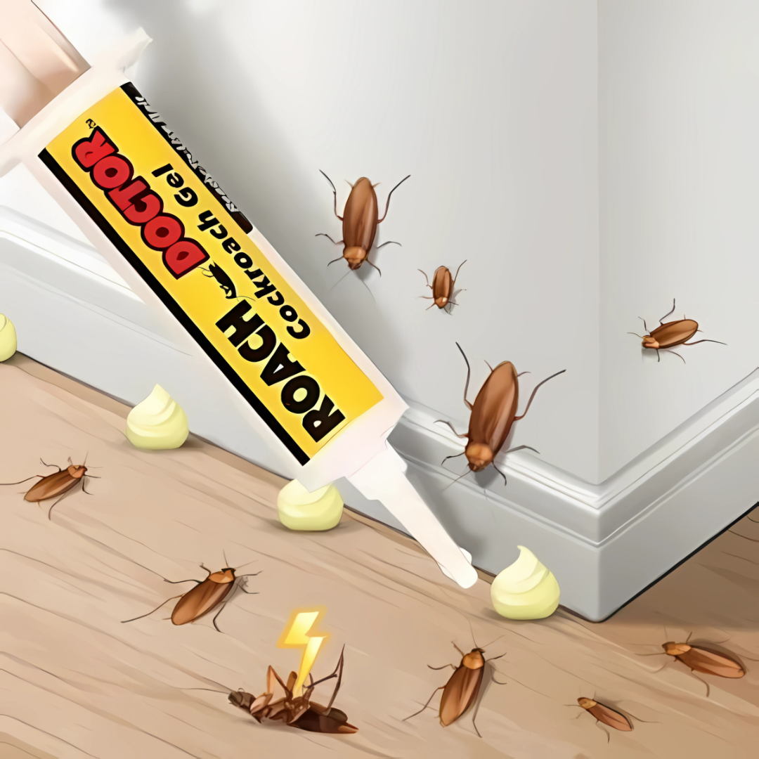Pack 2 Und. Gel Anticucarachas Roach Doctor - Elimina las cucarachas de tu hogar de forma rápida y efectiva.