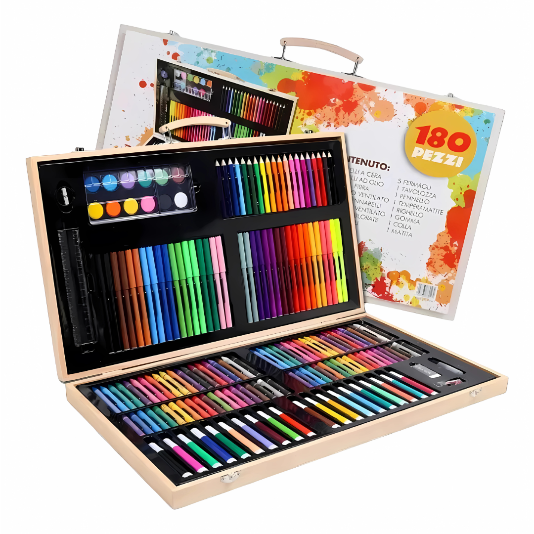 Set de Arte Artistry - Crea sin límites con una paleta de colores infinita.
