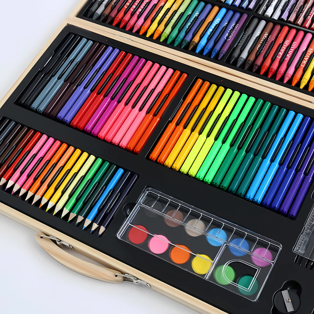 Set de Arte Artistry - Crea sin límites con una paleta de colores infinita.