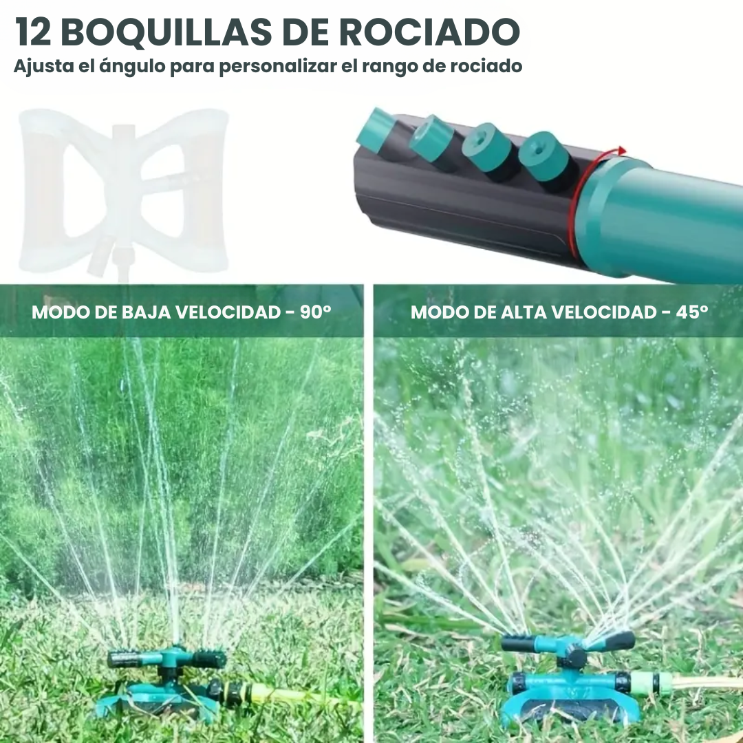 AquaStorm 360 – Riego inteligente para plantas más sanas y felices.