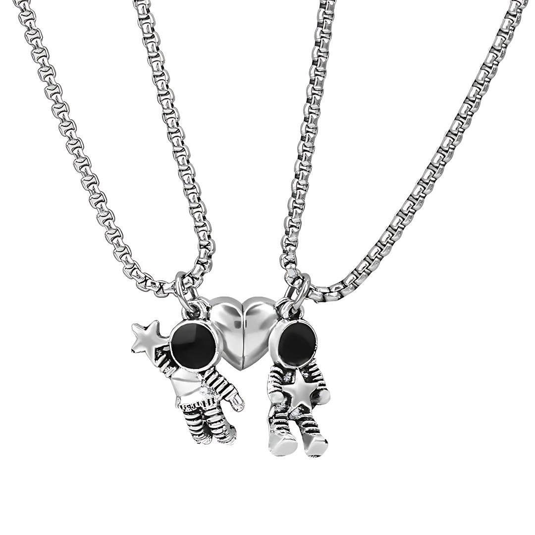 Collar Pareja Stellar Souls - Porque dos almas que brillan juntas nunca se pierden en el universo.