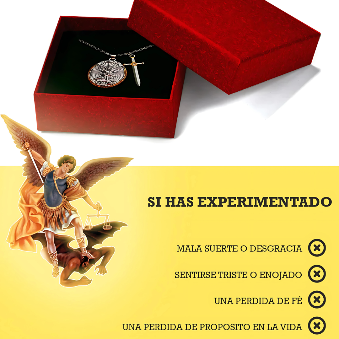 Cadena Heavenly Armor - Ilumina tu camino y fortalece tu fe con la guía del Arcángel San Miguel.