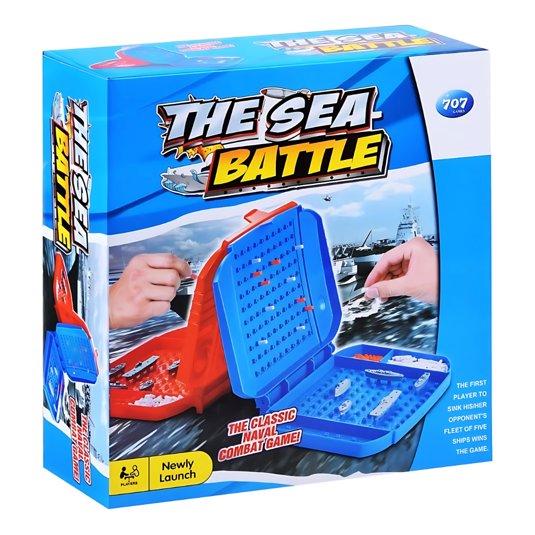 Juego de Mesa Sea Battle - Conviértete en el comandante que tu flota necesita.