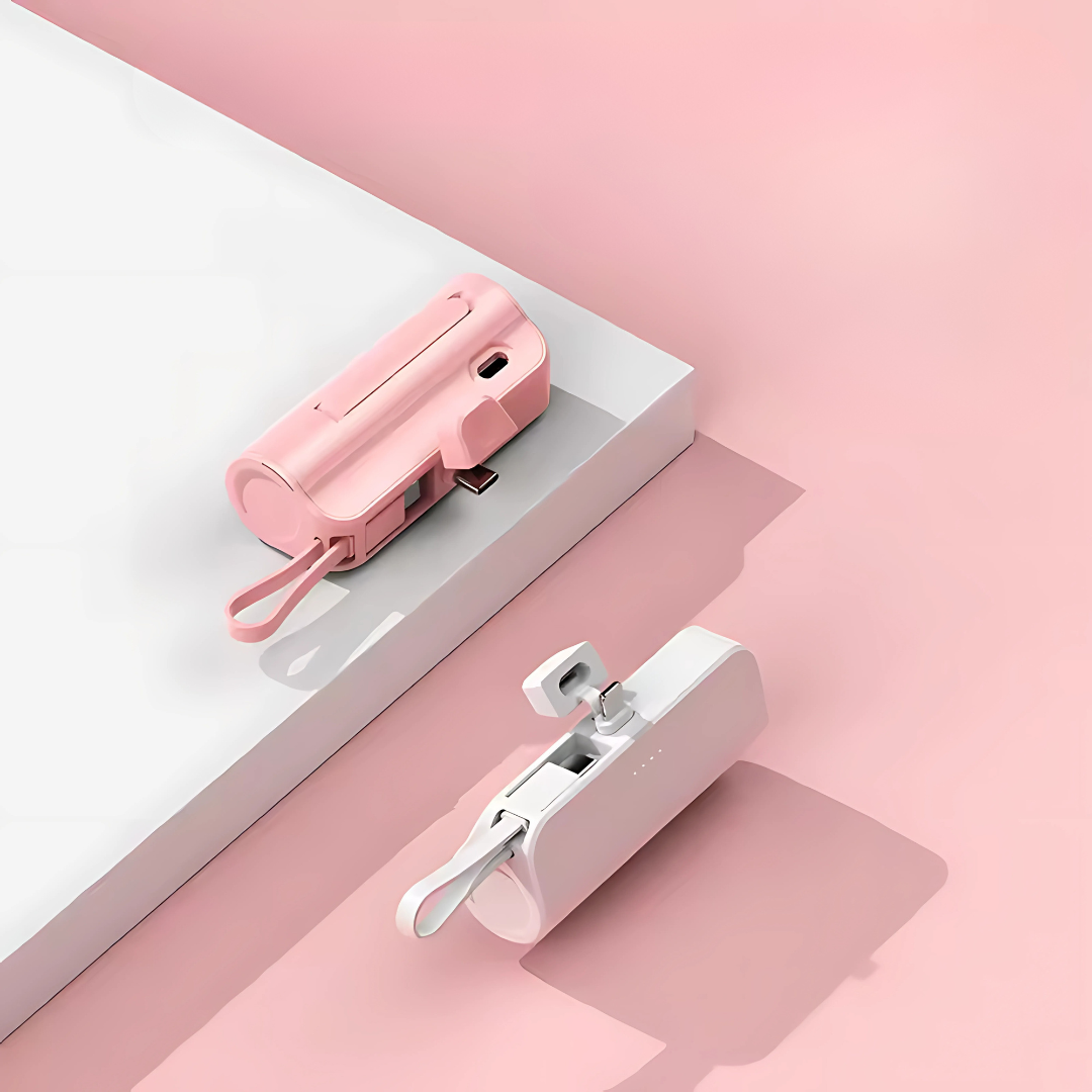 Mini Cargador Portátil – Carga rápida al instante, sin cables ni enredos