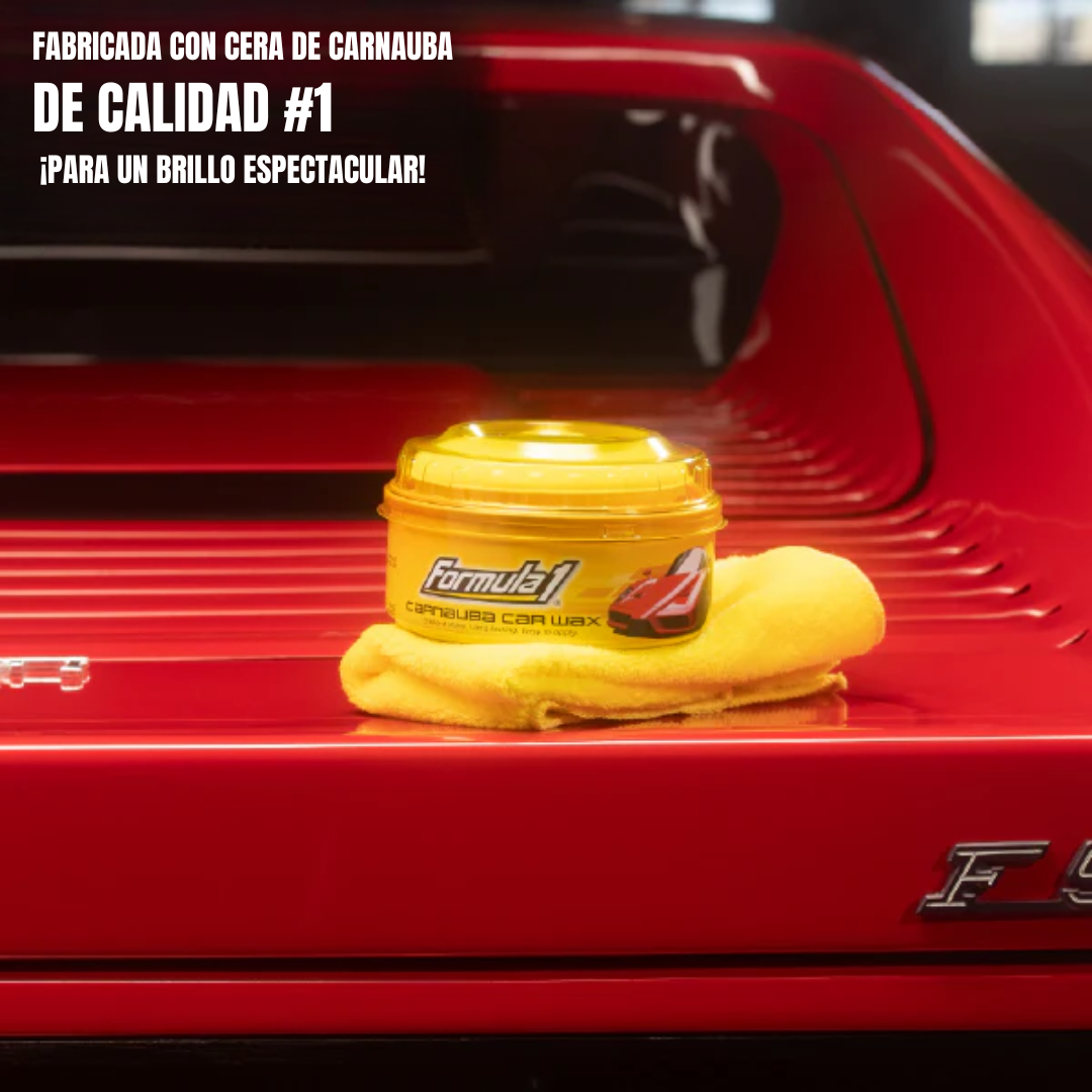 Cera en Pasta Formula 1™ – Brillo de auto nuevo y protección extrema en minutos
