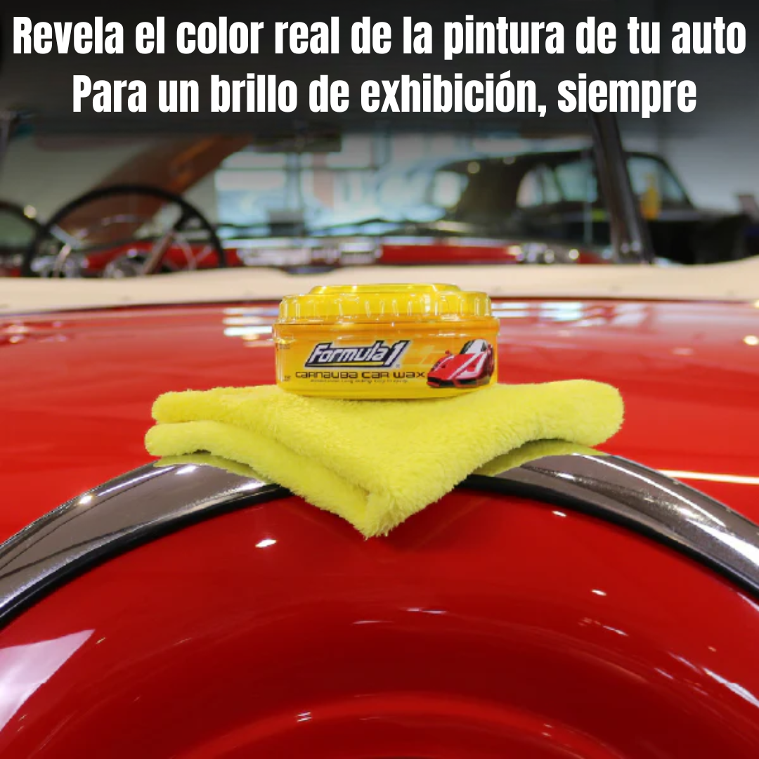 Cera en Pasta Formula 1™ – Brillo de auto nuevo y protección extrema en minutos
